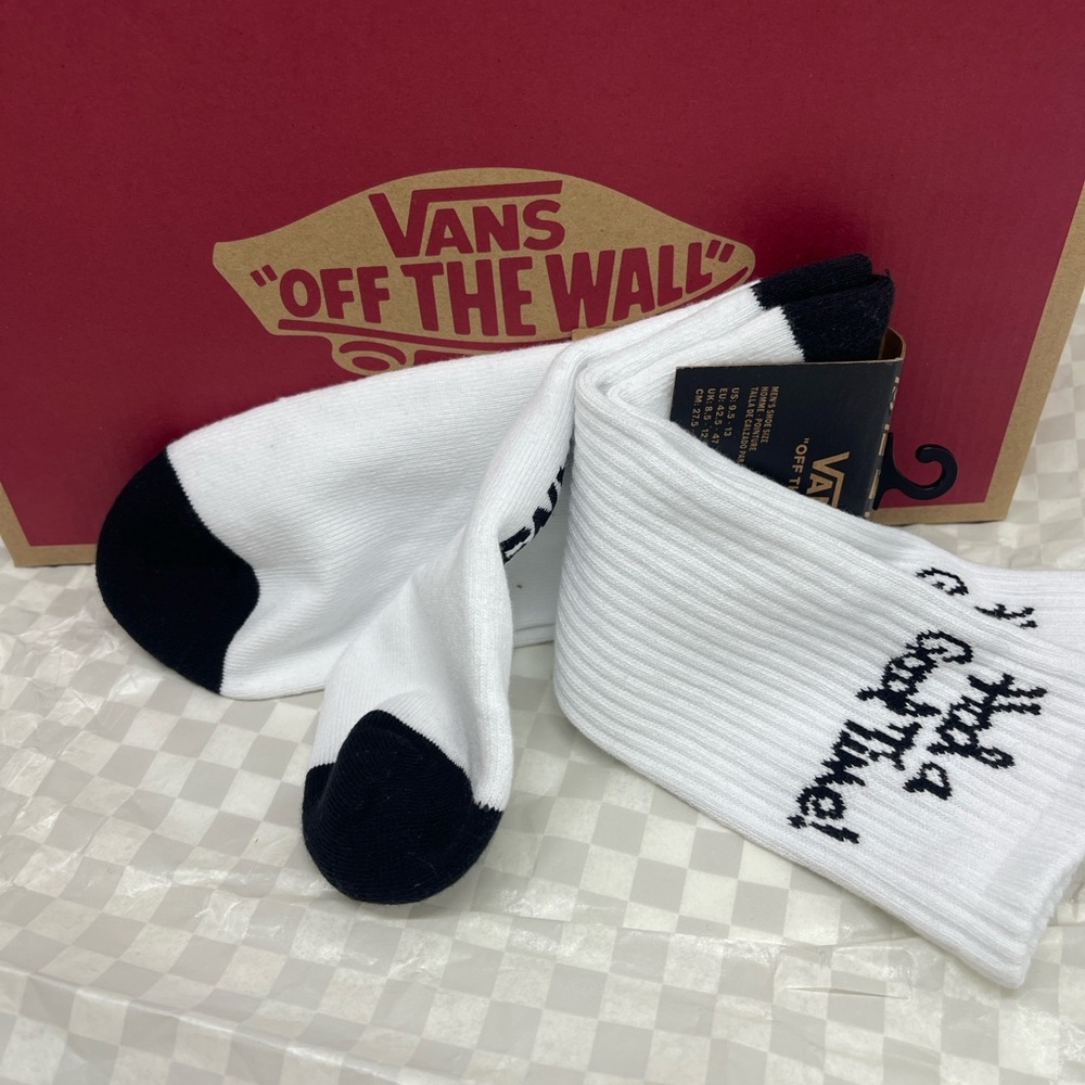 VANS "Off The Wall" Crew socks 
Vans socks (1 pair) - Picture 9 of 16